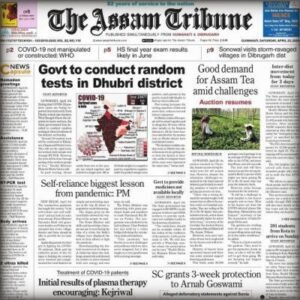 ad booking Assam Tribune