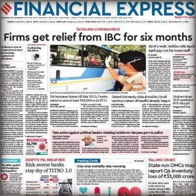 ad booking Financial Express